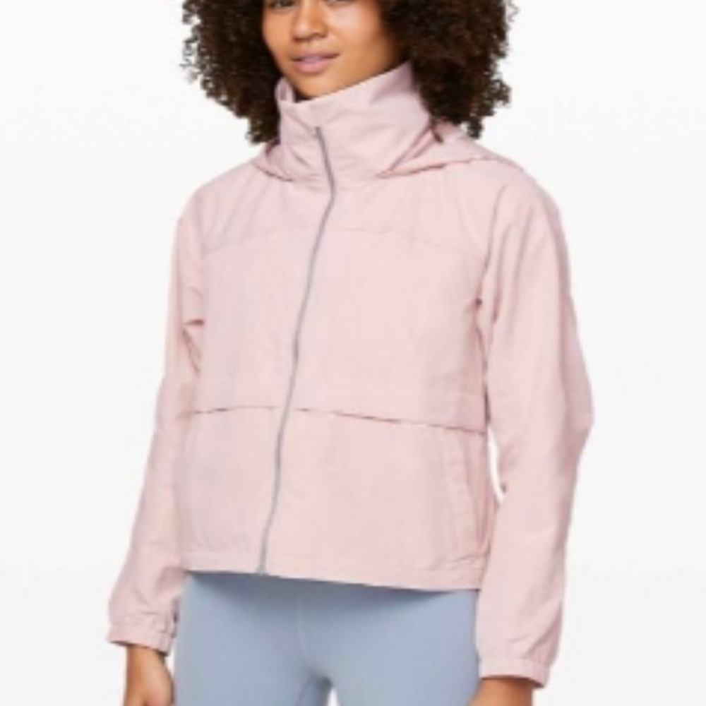 Lululemon “Effortless” Jacket Pale Pink